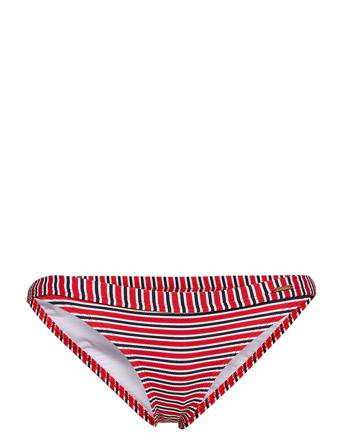 Kasey Fixed Tri Bikini Bottom Swimwear Bikinis Bikini Bottoms Bikini Briefs Punainen Superdry