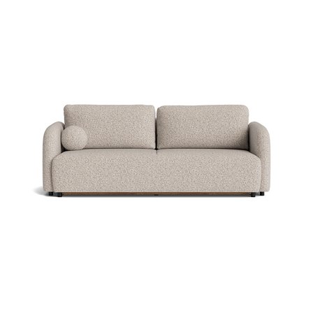 Arezzo 3 personers sovesofa, opbevaring - Puente Lys Greige - 237x107x93 - Sofa, sovesofa