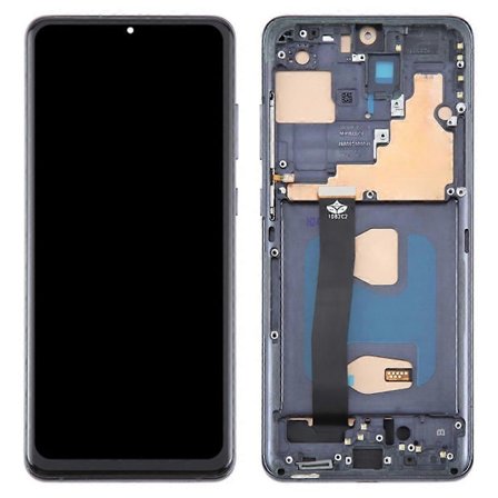 For Samsung Galaxy S20 Ultra/S20 Ultra 5G G988 Grade C LCD-skjerm og digitaliseringsmontering+Ramme