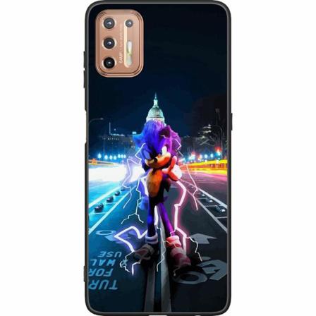 Motorola Moto G9 Plus Svart Skal Sonic The Hedgehog