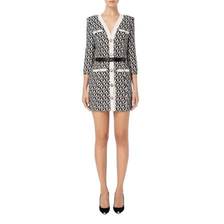 Elisabetta Franchi, Dress Zwart, Dames, Maat:M,stretch