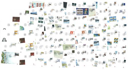 Grønland - Førstedagskuverter - 91 forskellige