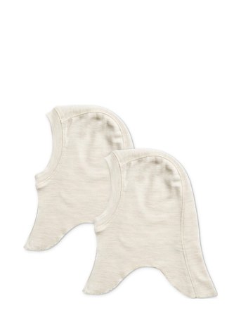Wheat 2 Wool Balaclava Felix - Cream - 1-3M