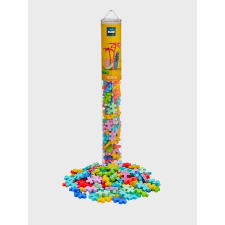 Plus-Plus Tube Tropisk Färgmix, 100 Bitar