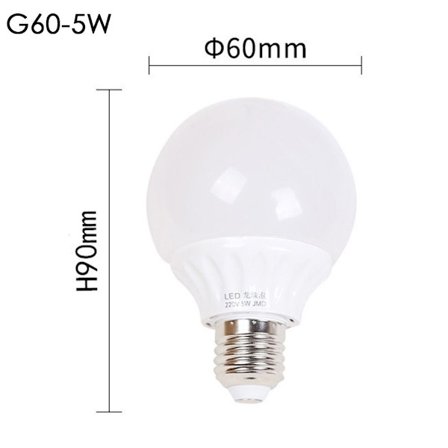 LED-lampa Pendellampor G60-5W G60-5W