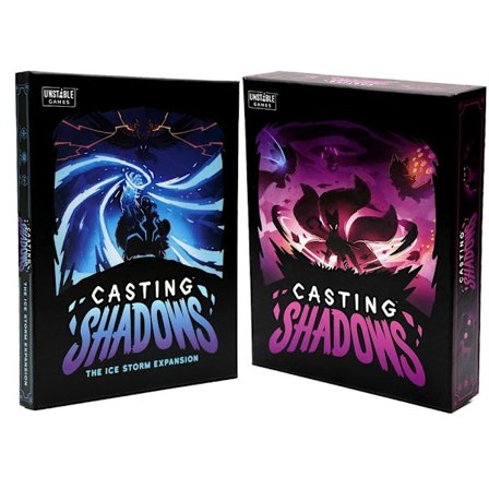 Uusi Casting Shadows -peruspeli Ice Storm Expansion Bundle -korttilautapeli perhejuhlille lapsille sopiva lomalahja