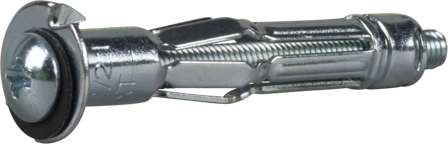 ESSVE SAM 5 Metallexpander Ø5 mm, PH2, enkel 100-pack, Infästning