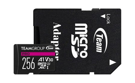 Team Group Pro 256GB microSD A1 U3 V30