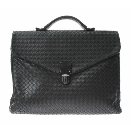 Bottega Veneta Vintage Pre-owned Håndtaske Sort, Herre Vintage Tasker, Størrelse: ONE Size