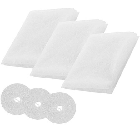 Vindue Myggenet, 3 stk. Myggenet Rulle Insekt Myg, Beskytter N