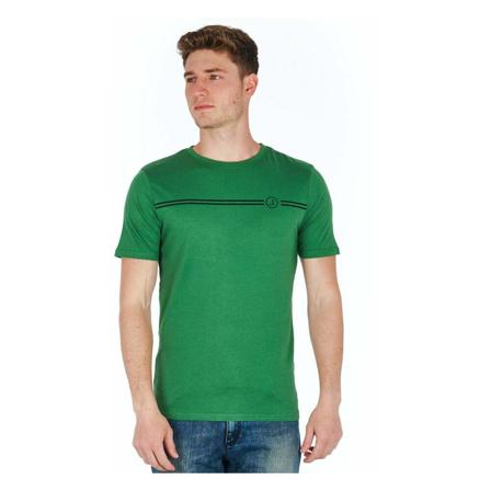 Jeckerson Green Cotton T-Shirt Grøn, Herre T-shirts, Størrelse: 2XL