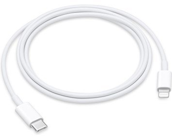 Apple-USB-C to Lightning Cable (1m)-Apple USB-C til Lightning-kabel, 1 meter-Power-Lightningkabler