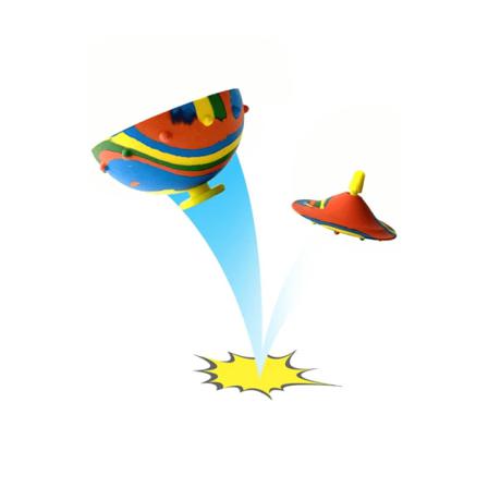 Spin And Pop! Rolig Fidget Toy - Studsar Över 1.5 Meter