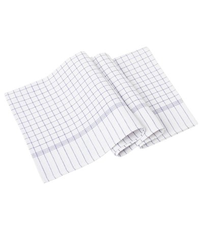 SEGERS Kökshandduk 50x70cm blå 6/fp - Lyreco - Städ och hygien - Städdukar och diskdukar - Diskdukar och svampdukar