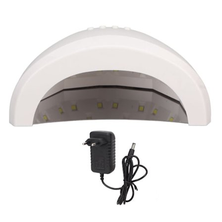 UV LED Nagel Lampa 48W Touch Screen Smart Infraröd Sensor 30 LED Pärlor 100-240V Vit EU-kontakt