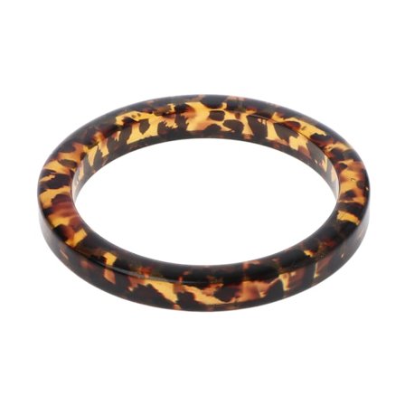 Niche skildpadde akryl armbånd harpiks leopard plettet armring gave til kone