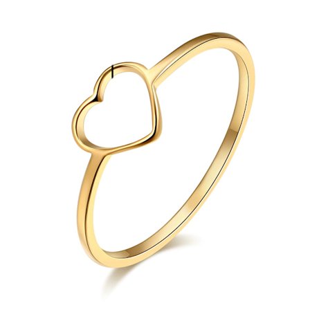 Rostfritt stål ring GULD, SILVER