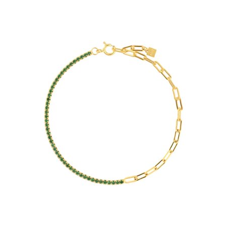 925 Sterling Sølv Fargerik Cubic Zirconia Choker Kjede Halskjede 2021 Regnbue Sjarm Lang Kjede Smykker Horoskop CZ Kvinner Gave