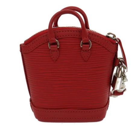 Louis Vuitton Vintage, Pre-owned Leather Charm Rood, Dames, Maat:ONE Size