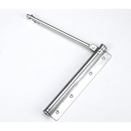 Dørpumpe i rustfrit stål, justerbar kraft, selvlukkende dørpumpe