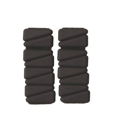 Moonchild Weight Bangles Sort 2 x 0,45 kg (1lb), Sport & Velvære, Vægte, Håndvægte