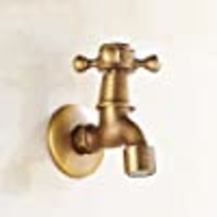 Antik vaskemaskine hane enkelt koldt moppebassin hane G1/2