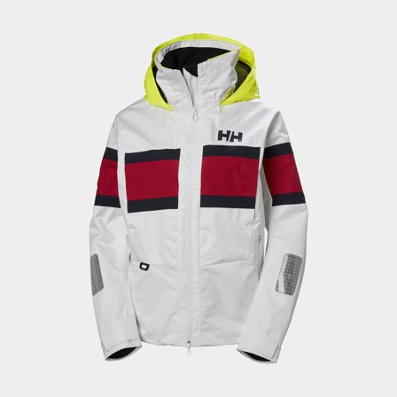 Sailing jacket Helly Hansen Salt Original, White, women's, Medium