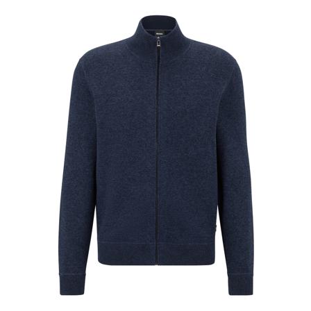 Boss Zip-throughs , Blauw , Heren , Maat: 3XL Hoodies & sweatvesten