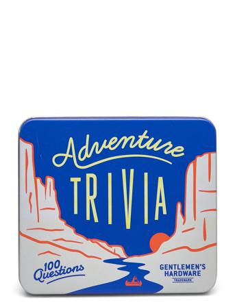 Adventure Trivia Home Decoration Puzzles & Games Games Multi/mønstret Gentlemen's Hardware