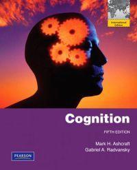 Cognition, ISBN: 9780135081686