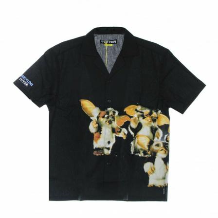 Iuter short-sleeved t-shirt man family shirt x gremlins svart, Herr, Herr, Storlek: L