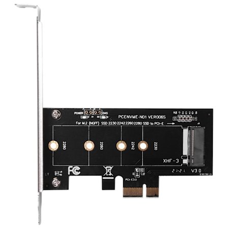 Kortit Pcie To M2 Adapter Pci 3.0 X1 To Nvme Ssd M2 Pcie Raiser Adapter Tuki 2230 2242 2260 2280