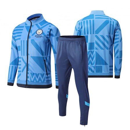 [LLC]2324 Fotballdrakt for trening Langermet voksen stativkrage Lang glidelås Hest- og vintergenser Produsent Paris Argentina Manchester City