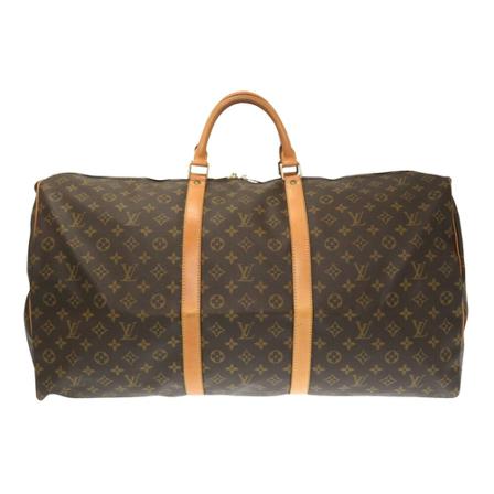 Louis Vuitton Vintage Louis Vuitton Keepall 60 brun, unisex Vintage Väskor, unisex, Storlek: ONE SIZE
