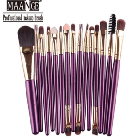 15st Sminkborstset från KABUKI, 12 olika färger