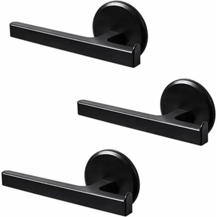 TS Badrumshanddukshängare Toalettpappershållare Handdukshängare med Sugpropp i Plast Badrumshandduksset för Badrum