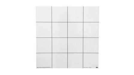 TTS Transparente Spiel- und Lernmatte für Bee-Bot und Blue-Bot 4x4