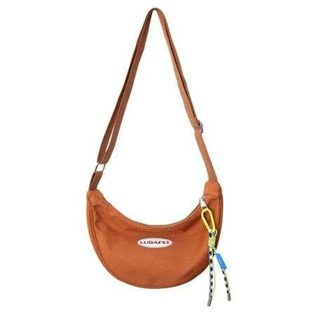 Sling Dumpling Bag Axel Handväskor ORANGE