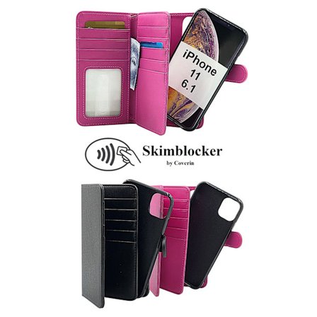 Skimblocker XL Magnet Wallet iPhone 11 (6.1)