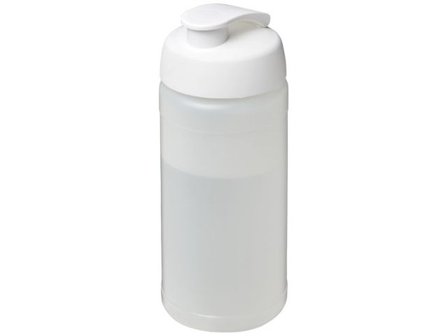 Vattenflaska Plus fliplock klar/vit 500ml - Lyreco - Profilsortiment - Sport och fritid - Sportflaskor