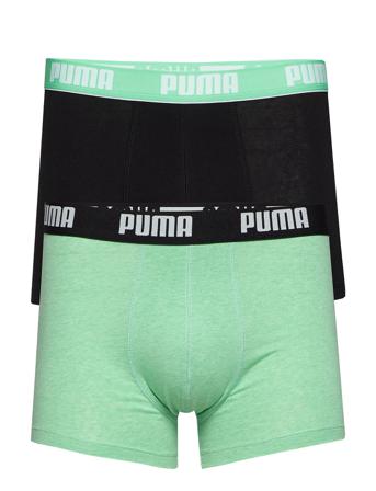 Puma Basic Boxer 2P Boksershorts Grønn PUMA