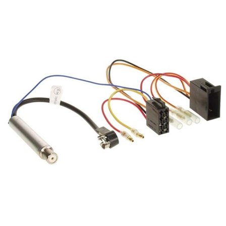 Bilradiosele med ISO fantomantennförstärkare AUDI/ VW/ SEAT/ SKODA