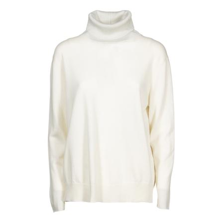 Fabiana Filippi Turtlenecks Hvid, Dame Rullekraver