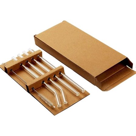 Universelle drikkeglass sugerør, enkle å rengjøre, varmebestandige Bubble Tea-sugerør for hjem/kontorer