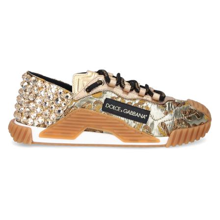 Dolce & Gabbana NS1 low sneakers Gul, Dame, Størrelse: 39 EU
