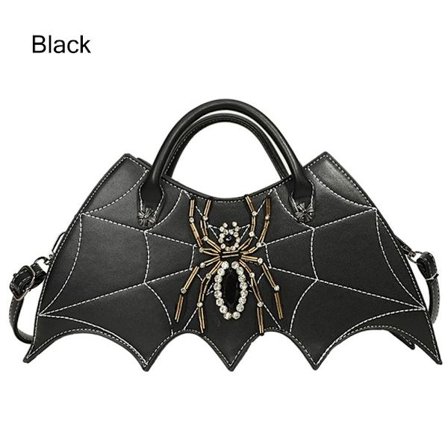 Halloween Crossbody Bag Top Handle Bag SVART