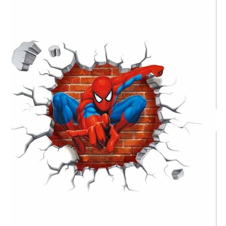 Spiderman väggdekaler 3D-affisch Ultimate Spider-Man väggdekal Spiderman väggdekal Spiderman väggdekal Ephé