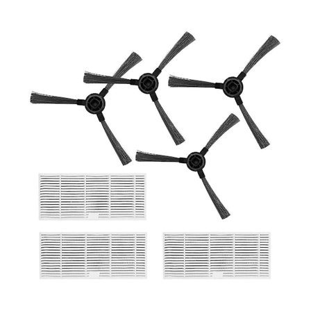 Br150/br151 robotstøvsuger reservedele sidebørste og højeffektivt filter