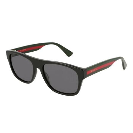 Gucci, Sunglasses Gg 0341S - 02 Czarny, Mężczyzna, Rozmiar: ONE Size
