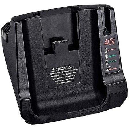 36v 40v Max Batterilader Sort +decker Lcs36 Lcs40 Li-ion Batteri (Kun Lader, Intet Batteri)